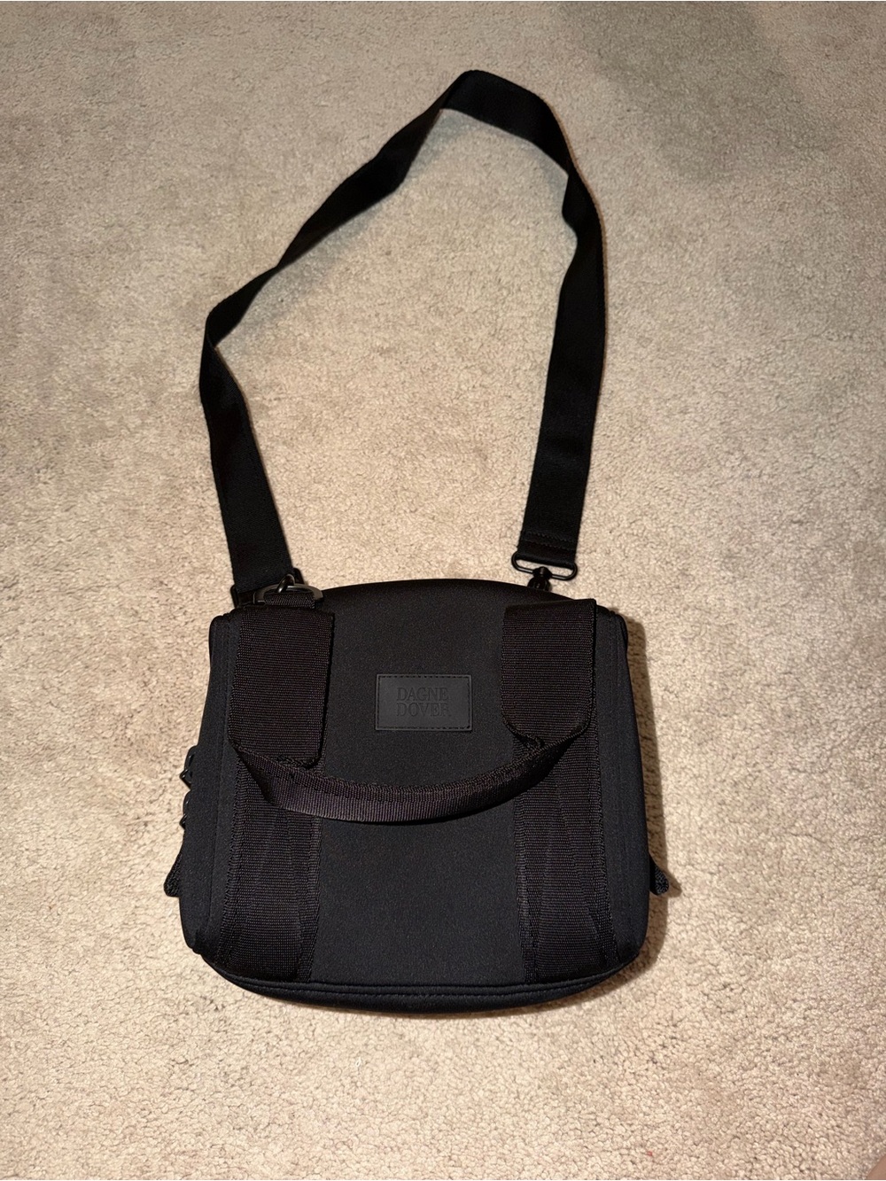 Dagne Dover Black Crossbody Bag